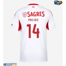 Moški Nogometni dresi Benfica Vangelis Pavlidis #14 Tretji 2025-26 Kratek Rokav